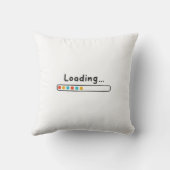 Niedlicher Design-Vater-Witze zum Vatertag Kissen (Rückseite)