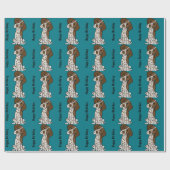 Niedlicher deutscher kurzhaariger geschenkpapier (Flach)