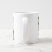 Niedlicher deutscher Schäferhund | Coole Haustierk Jumbo-Tasse (Rückseite)