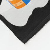 Niedlicher deutscher Schäferhund Dog Christmas Lig Fleecedecke (Ecke)