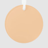 Niedlicher die Türkei-Erntedank (kundengerecht) Ornament (Rückseite)