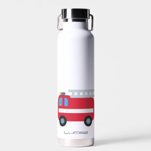 Niedlicher Dino Fire Motor zurück zur Schule Trinkflasche