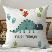 Niedlicher Dino Footprint Kissen