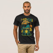 Niedlicher Dino-Frog 2 T-Shirt (Vorne ganz)