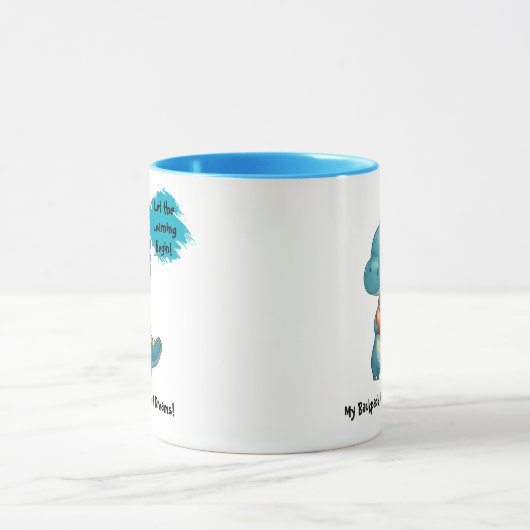 Niedlicher Dino-Rucksack für Kinder Tasse (Zentrum)