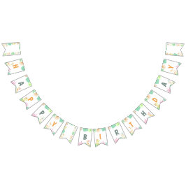 Niedlicher Dinosaur Jungle Happy Geburtstags-Party Wimpelkette