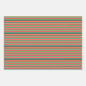 Niedlicher Dinosaur-Muster-Kindergeburtstag Geschenkpapier Set (Vorderseite 3)