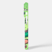 Niedlicher Dinosaurier auf einem Skateboard Case-Mate iPhone Hülle (Rückseite / Links)