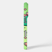 Niedlicher Dinosaurier auf einem Skateboard Case-Mate iPhone Hülle (Rückseite / Rechts)