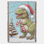 Niedlicher Dinosaurier aus Zuckerrohr Decke (Vorderseite Vertikal)