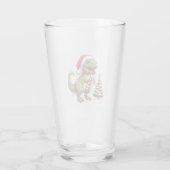 Niedlicher Dinosaurier aus Zuckerrohr Glas (Rückseite)