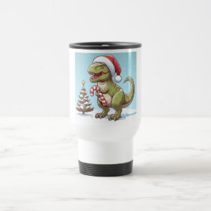 Niedlicher Dinosaurier aus Zuckerrohr Reisebecher
