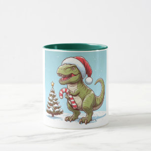 Niedlicher Dinosaurier aus Zuckerrohr Tasse