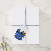 Niedlicher Dinosaurier Bagger Traktorballon Geburt Geschenkanhänger (Mit Garn)