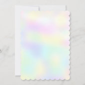 Niedlicher Dinosaurier Dschungel Schule Kindergebu Einladung (Rückseite)