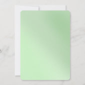 Niedlicher Dinosaurier Dschungel Schule Kindergebu Einladung (Rückseite)