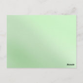 Niedlicher Dinosaurier Dschungel Schule Kindergebu Postkarte (Rückseite)