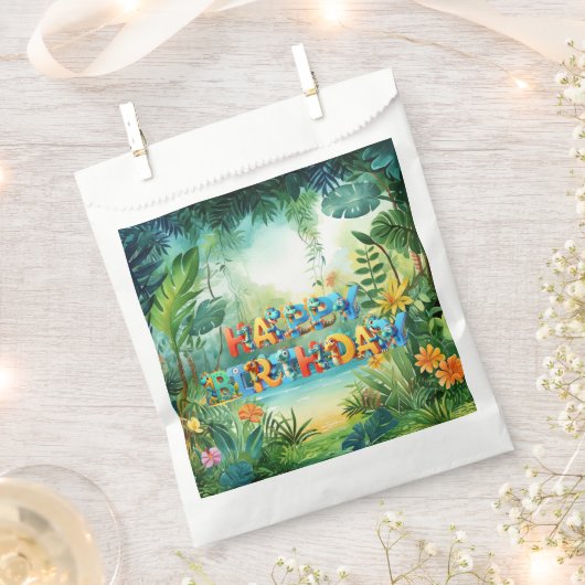 Niedlicher Dinosaurier: Gefälligkeitsags Geschenktütchen (Ausgeschnitten)