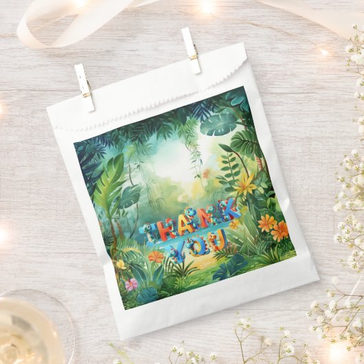 Niedlicher Dinosaurier: Gefälligkeitsags Geschenktütchen (Ausgeschnitten)