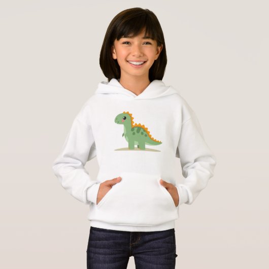 niedlicher Dinosaurier Hoodie (Vorne ganz)