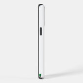 niedlicher Dinosaurier in Weihnachtsmannmütze Otte iPhone Hülle (Rechte Seite)