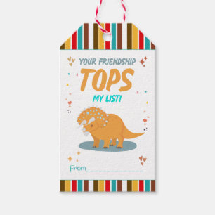 Niedlicher Dinosaurier Kinder Valentinstag Freund Geschenkanhänger