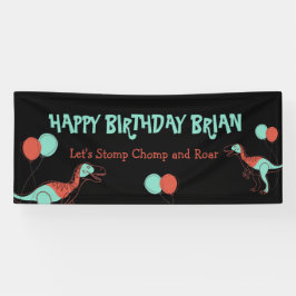 Niedlicher Dinosaurier-Kinderbanner Banner