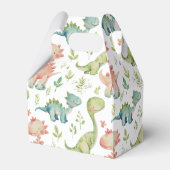 Niedlicher Dinosaurier-Kindergeburtstag Geschenkschachtel (Vorderseite)