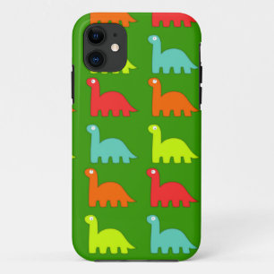 Niedlicher Dinosaurier-Muster iPhone 5 Fall 11 Hülle