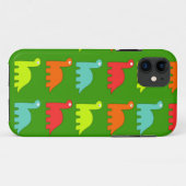 Niedlicher Dinosaurier-Muster iPhone 5 Fall Case-Mate iPhone Hülle (Rückseite (Horizontal))
