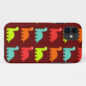Niedlicher Dinosaurier-Muster iPhone 5 Fall Case-Mate iPhone Hülle (Rückseite (Horizontal))
