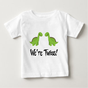 Niedlicher Dinosaurier paart Geschenk Baby T-shirt
