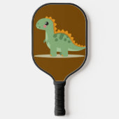 niedlicher Dinosaurier Pickleball Schläger (Vorderseite)