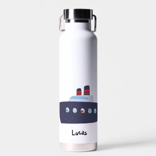 Niedlicher Dinosaurier Schiff Back To School DIY N Trinkflasche