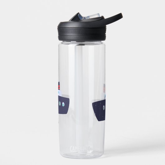 Niedlicher Dinosaurier Schiff Back To School DIY N Trinkflasche (Links)