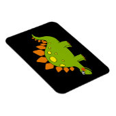 Niedlicher Dinosaurier - Stegosaurus Magnet (Rechte Seite)