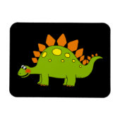 Niedlicher Dinosaurier - Stegosaurus Magnet (Horizontal)