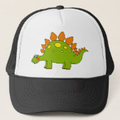 Niedlicher Dinosaurier - Stegosaurus Truckerkappe (Vorderseite)