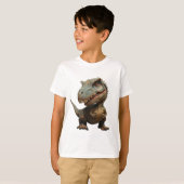 Niedlicher Dinosaurier T-Shirt (Vorne ganz)