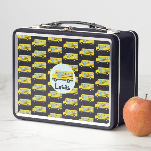 Niedlicher Dinosaurier-Traktor Truck School-Jungs Metall Brotdose (Beispiel)