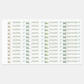 Niedlicher Dinosaurier Wasserdicht Name Set 1 Etiketten (Blatt)