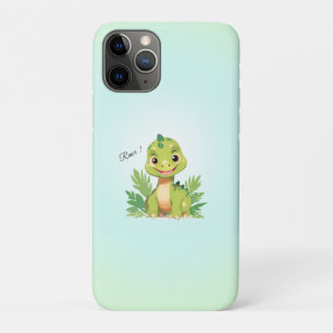 Niedlicher Dinosaurier-Wilddschungelzoo Geburtstag Case-Mate iPhone Hülle