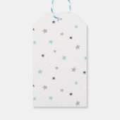 Niedlicher Dinosaurier zum Geburtstag Geschenkanhänger (Rückseite)