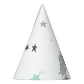 Niedlicher Dinosaurier zum Geburtstag Partyhütchen (Links)