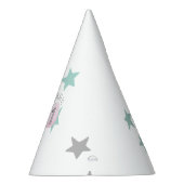 Niedlicher Dinosaurier zum Geburtstag Partyhütchen (Rechts)