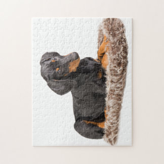 niedlicher Dobermann Pinscherwelpe Puzzle
