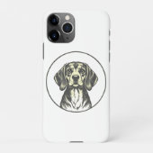 "Niedlicher Dog Design iPhone 11 Pro Max Fall iPhone Hülle (Rückseite)