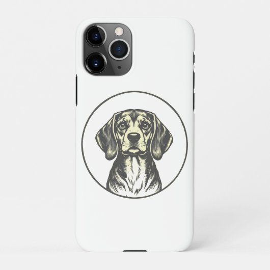 "Niedlicher Dog Design iPhone 11 Pro Max Fall iPhone Hülle (Rückseite)