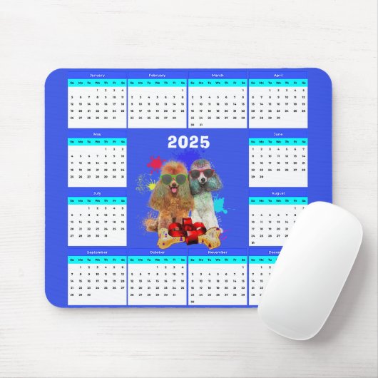 Niedlicher Dog-Kalender Mousepad (Mit Mouse)