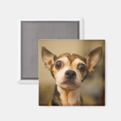 Niedlicher Dog-Magnet 10 Magnet (Vorderseite/Rückseite)